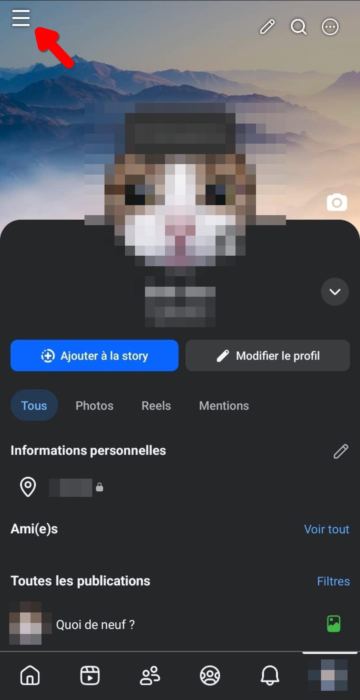 Profil Facebook