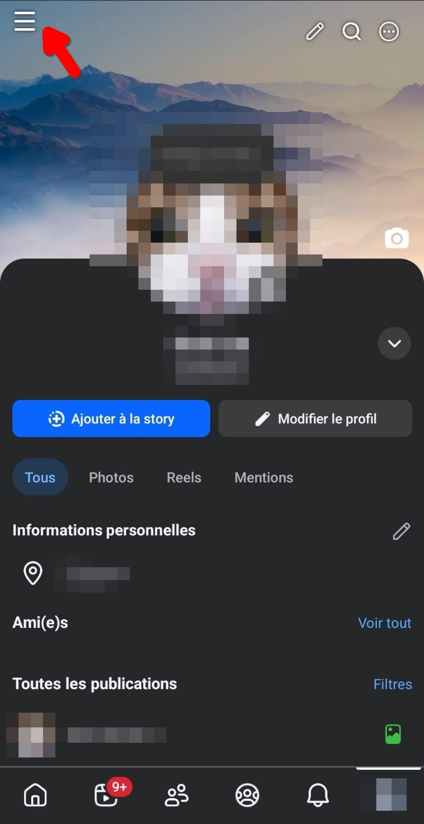 Profil Facebook
